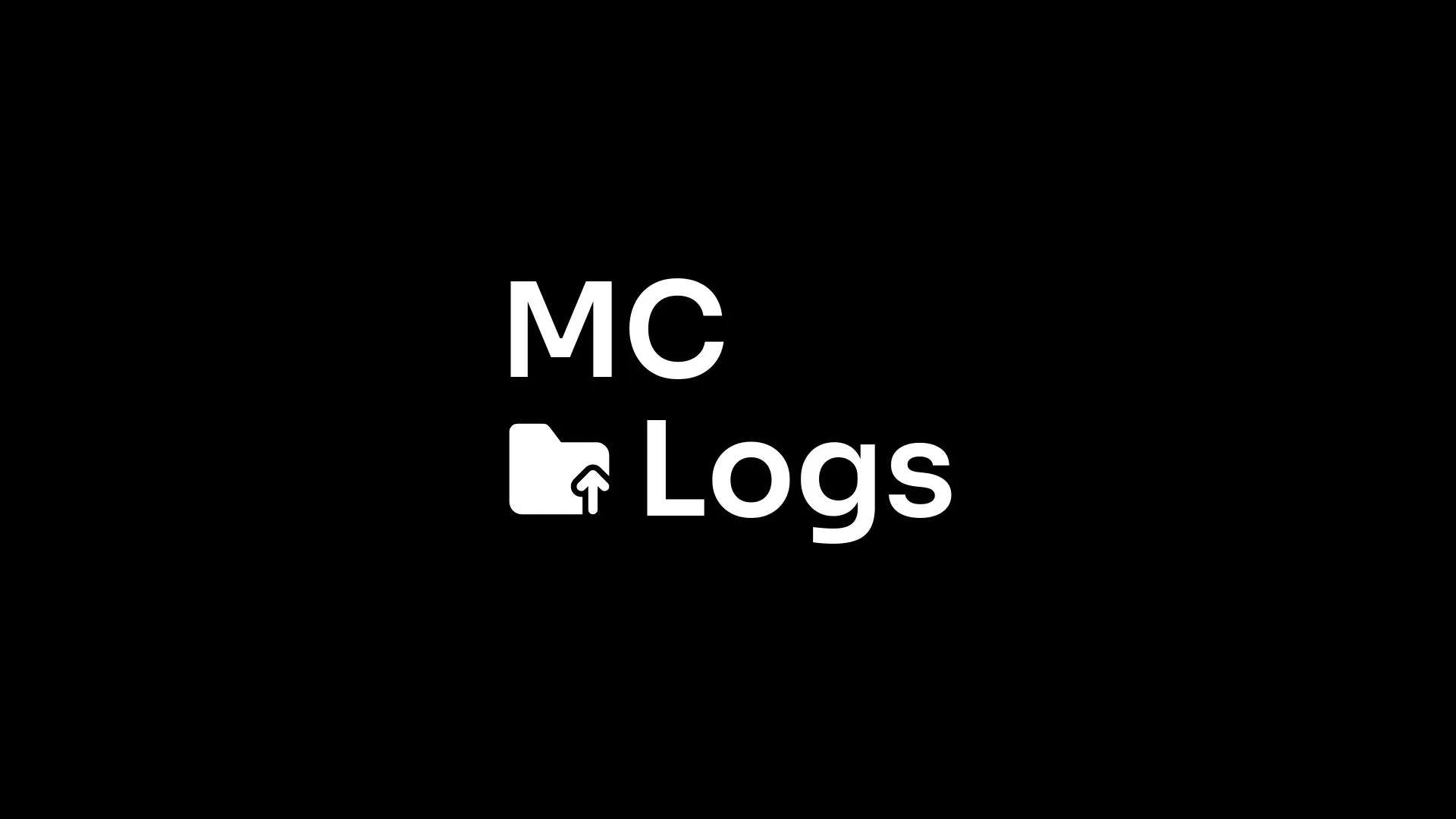 MC Logs Banner